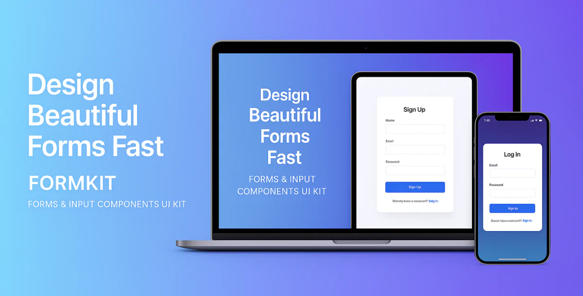 FormKit – Forms & Input Components UI Kit