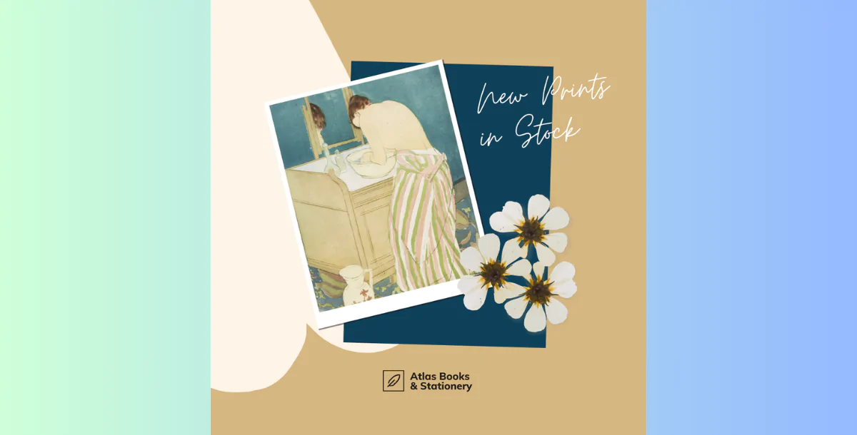 Floral Retro Art Print – Canva Editable Photo Template