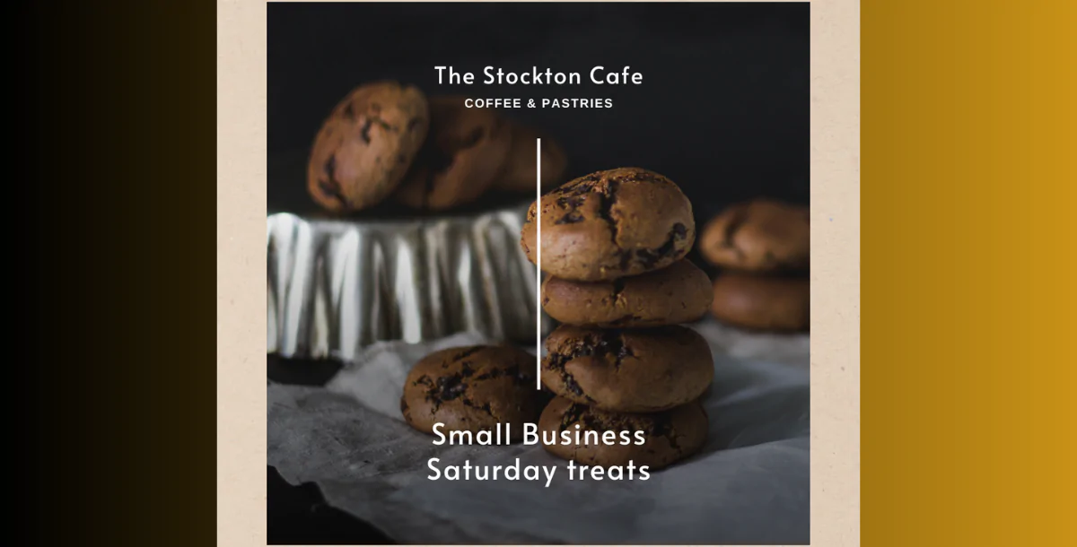 Bakery Promo – Café & Small Business Canva Template