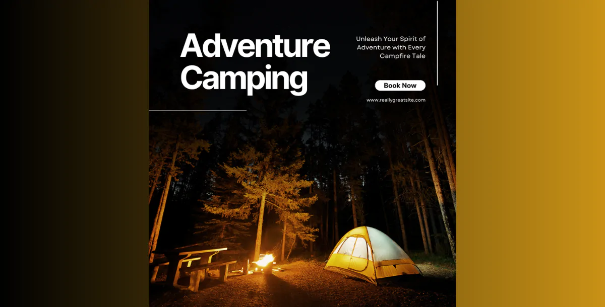 Adventure Camping – Outdoor Travel Canva Template
