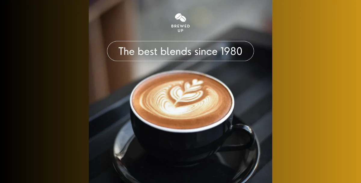 Brewed Up – Coffee Shop Canva Template
