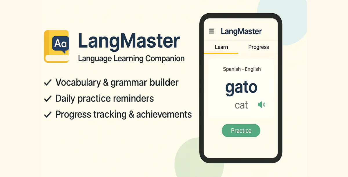LangMaster – Language Learning Companion
