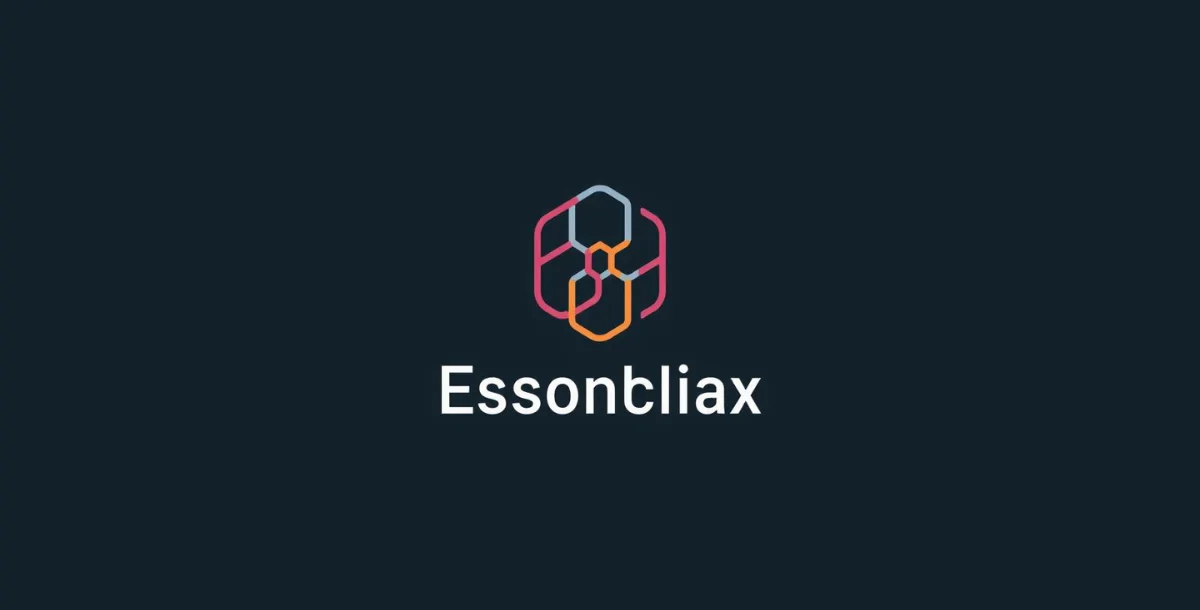 Essontliax – Modern Geometric Tech Logo