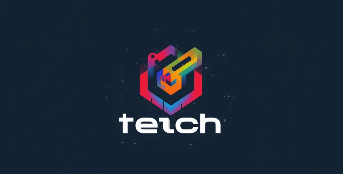 Teich – Futuristic Gradient Tech Logo