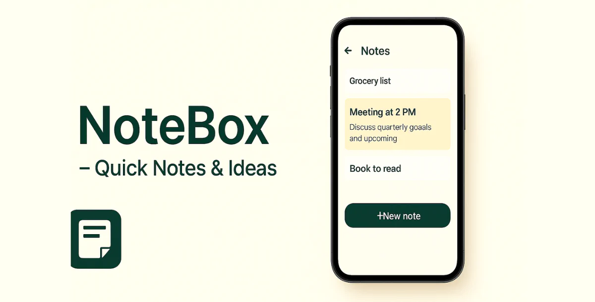 Quick Notes & Ideas