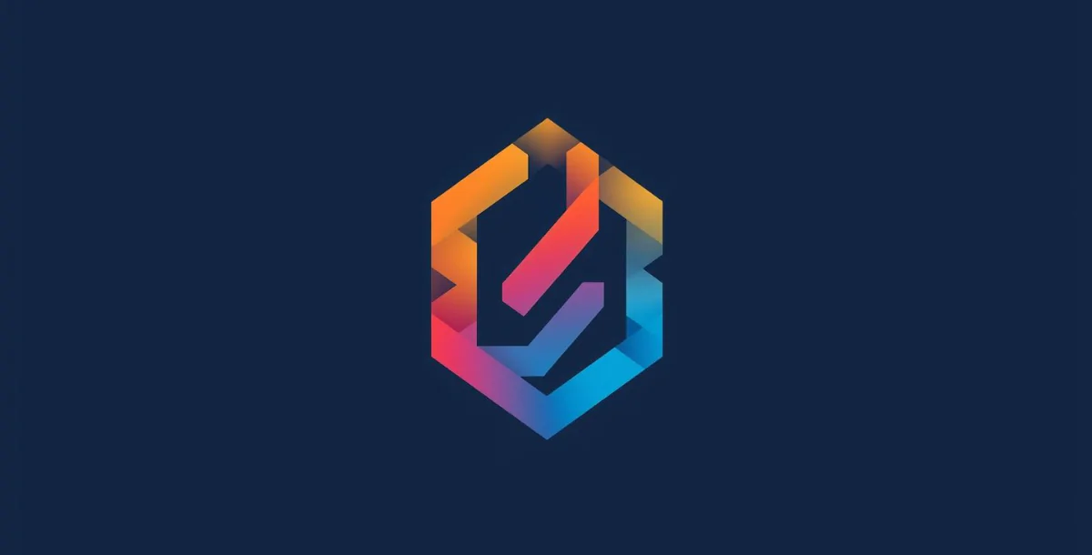 HexaFlow – Gradient Abstract Logo Template